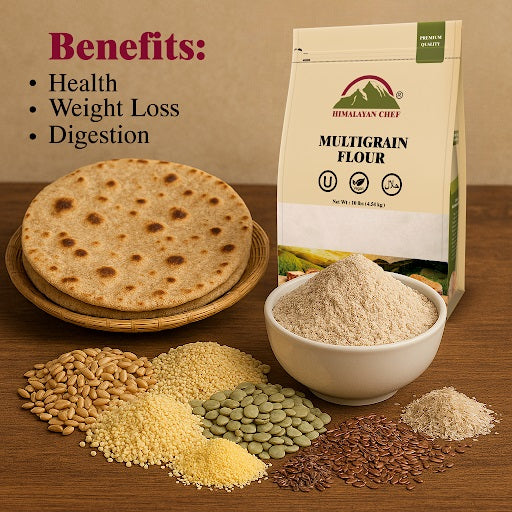 Multigrain Flour Benefits for Health, Weight loss and Digestion
